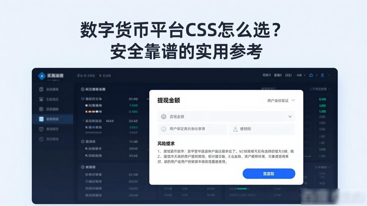 数字货币平台css怎么选?安全靠谱的实用参考-第1张图片-imToken 官网|全球领先多链去中心化钱包|BTC ETH NFT DeFi 管理工具 数字货币平台css怎么选?安全靠谱的实用参考-第1张图片-imToken 官网|全球领先多链去中心化钱包|BTC ETH NFT DeFi 管理工具