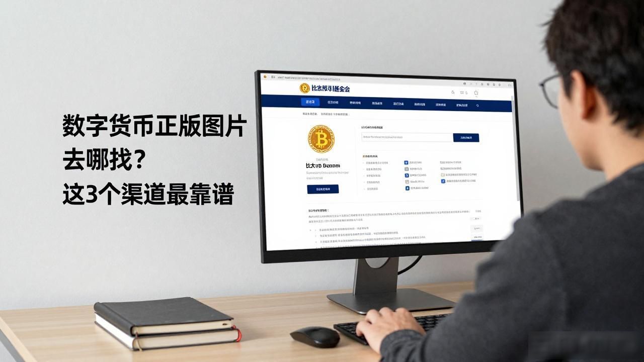 数字货币正版图片去哪找？这3个渠道最靠谱