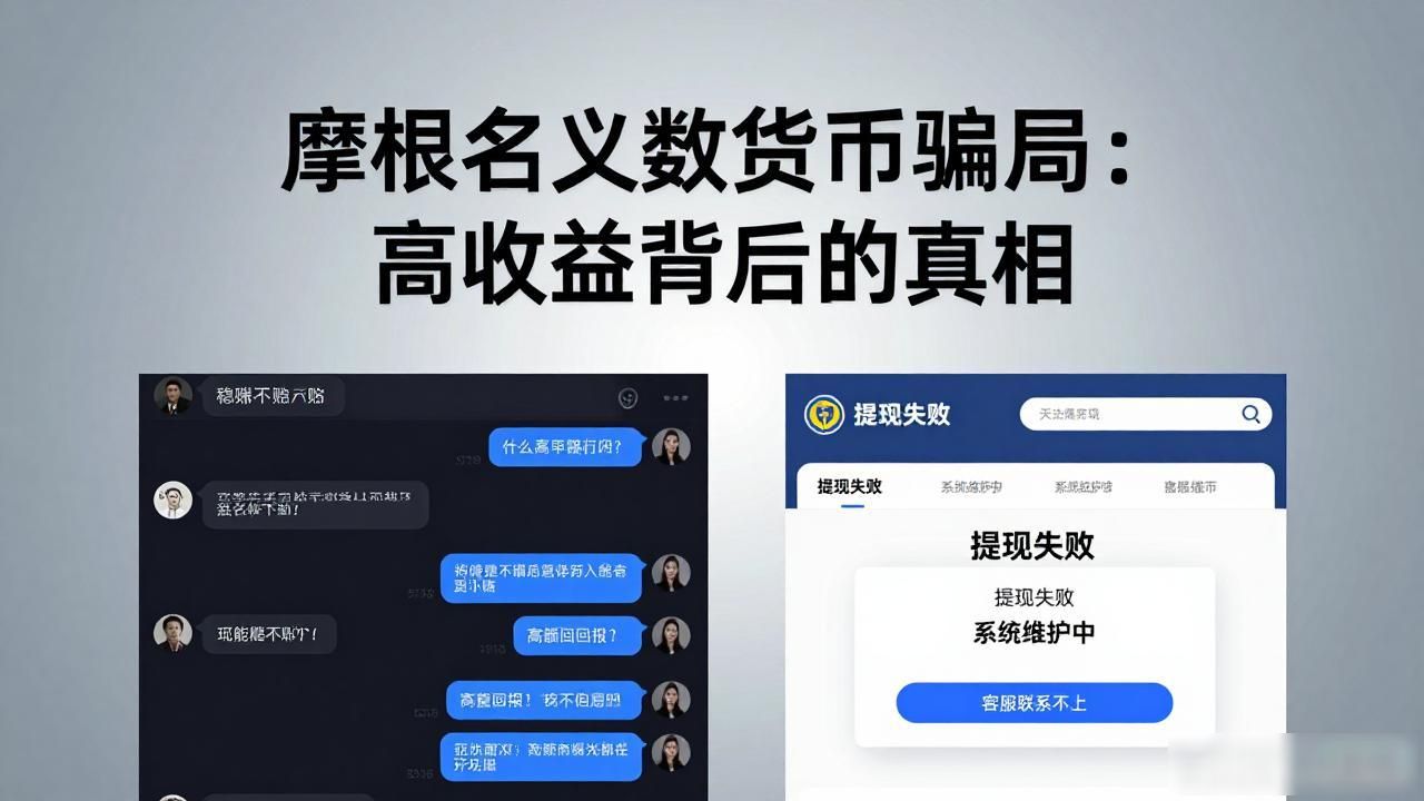摩根名义数字货币骗局：高收益背后的真相