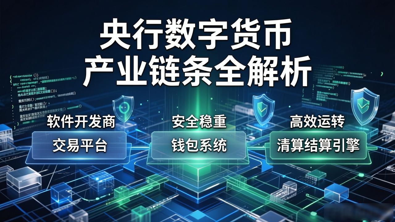 央行数字货币产业链条全解析