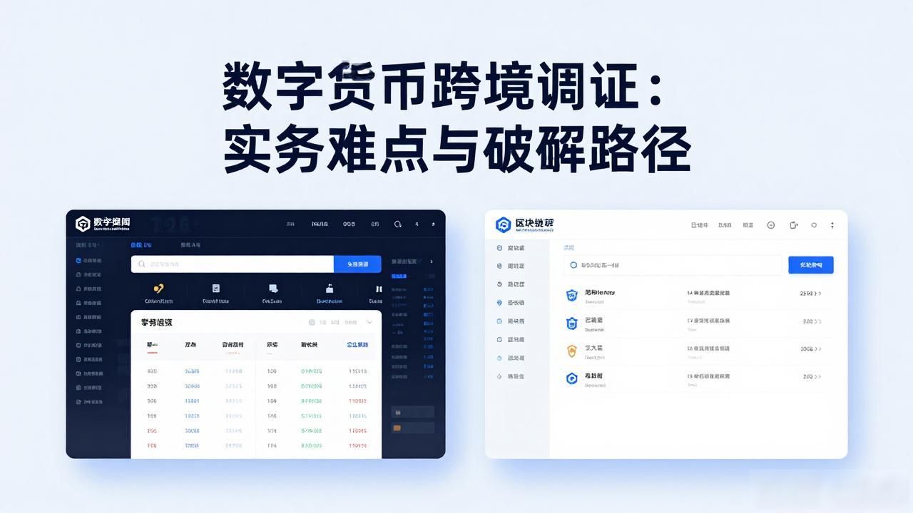 数字货币跨境调证：实务难点与破解路径