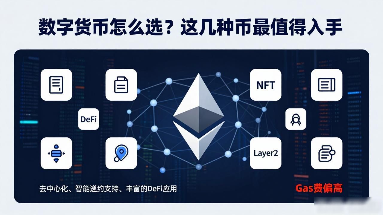数字货币怎么选？这几种币最值得入手