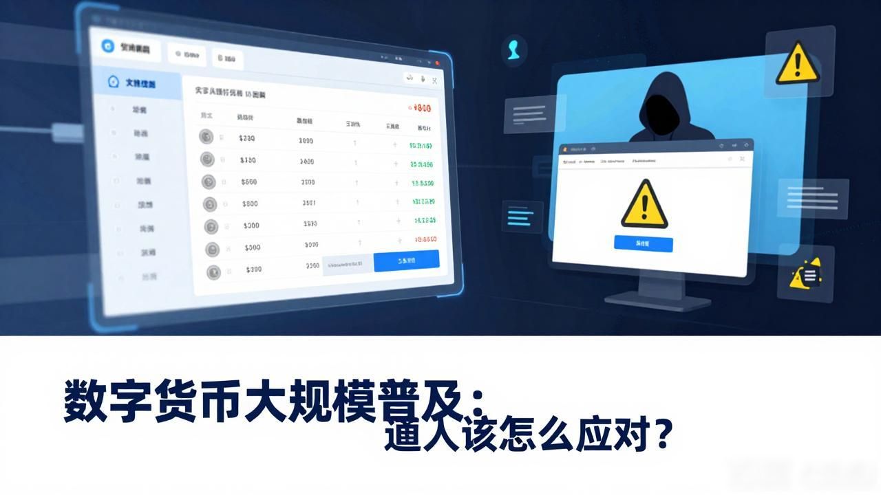 数字货币大规模普及：普通人该怎么应对？