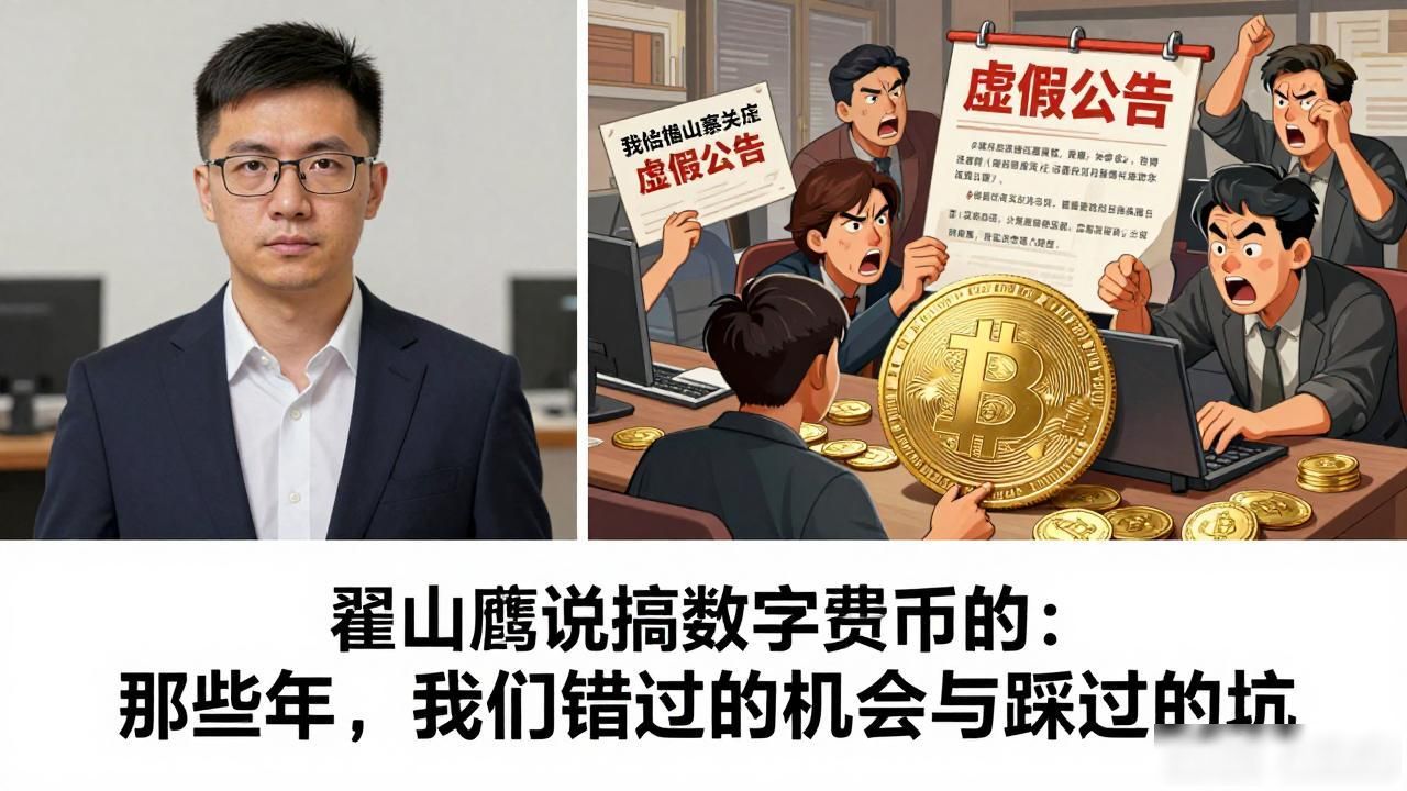 翟山鹰说搞数字货币的：那些年，我们错过的机会与踩过的坑