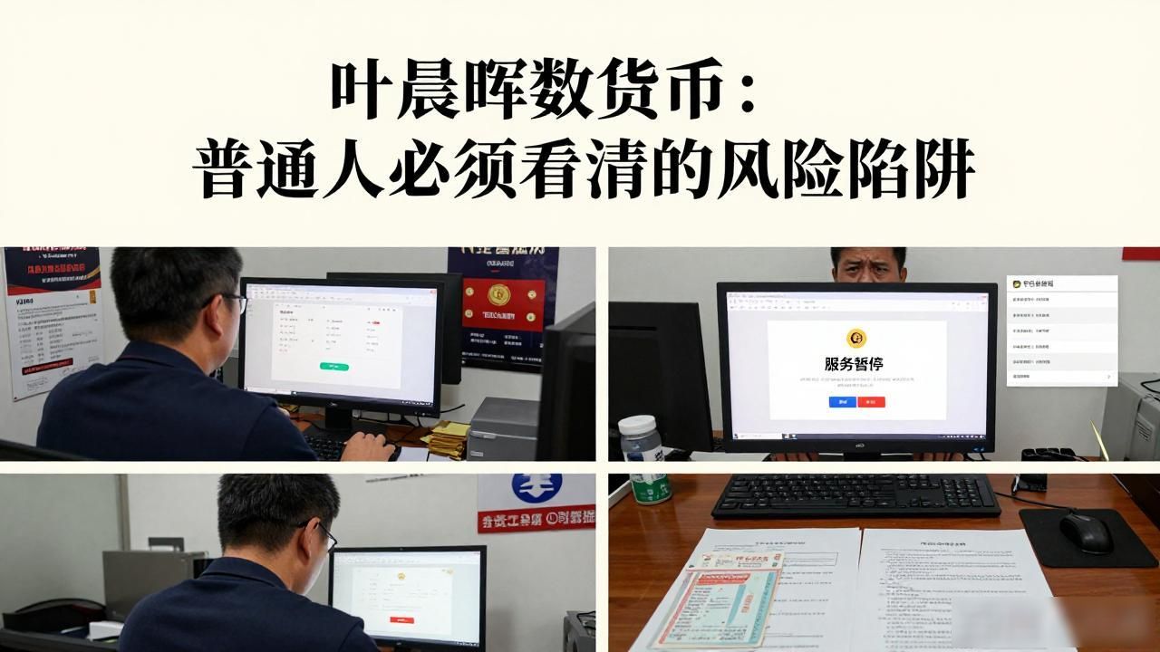 叶晨晖数字货币：普通人必须看清的风险陷阱