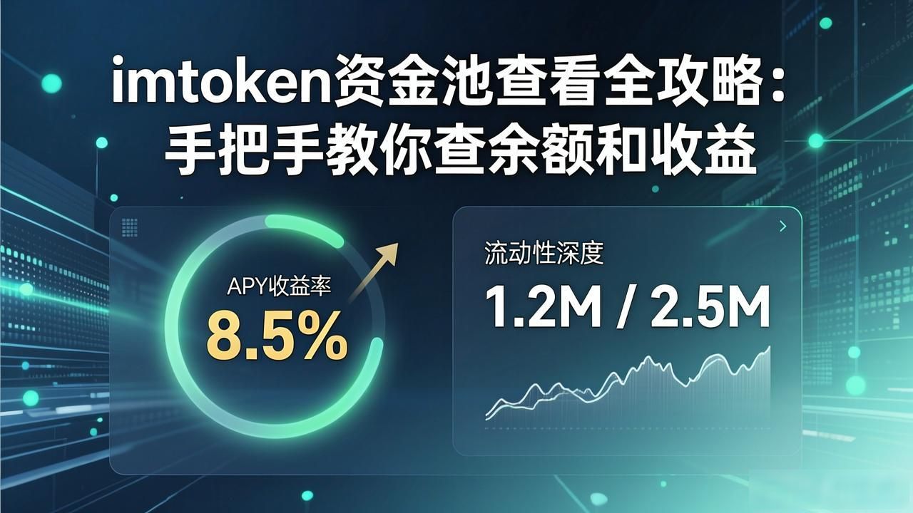 imtoken资金池查看全攻略：手把手教你查余额和收益