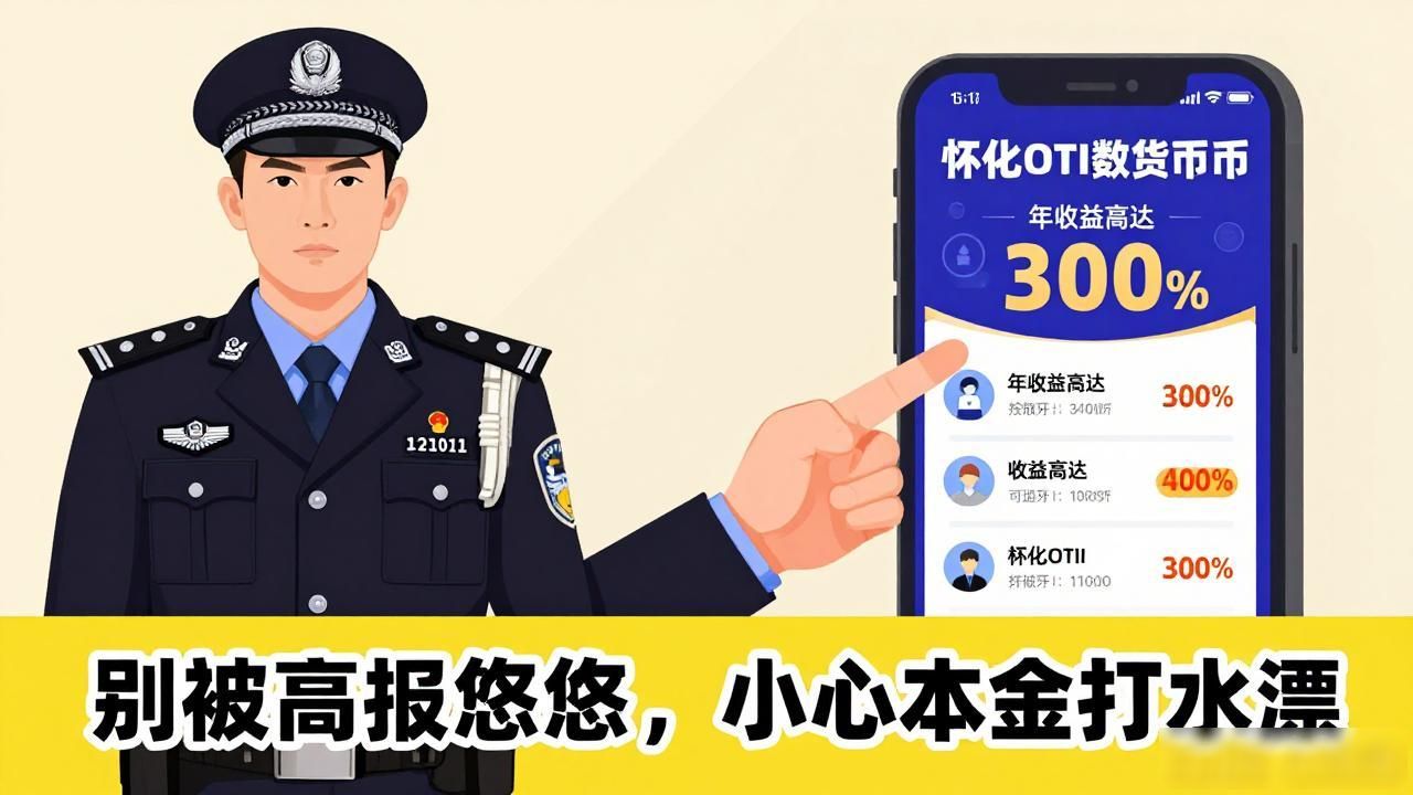 怀化OTI数字货币：别被高回报忽悠，小心本金打水漂