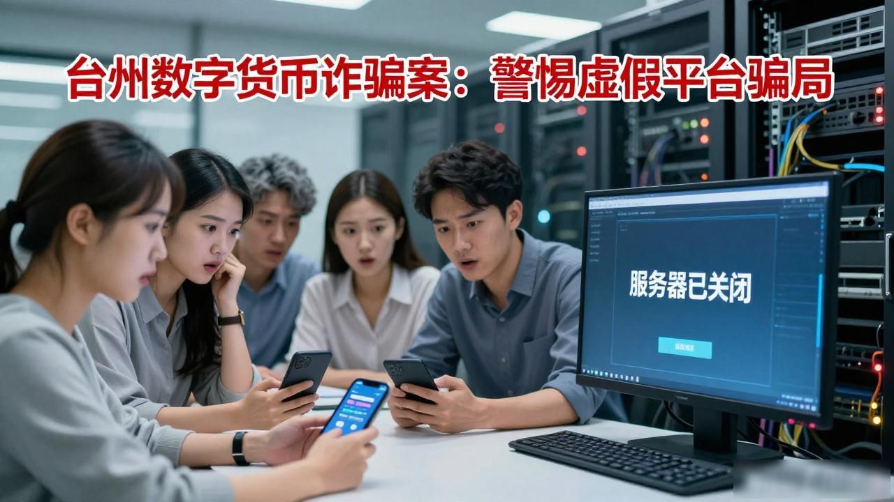 台州数字货币诈骗案：警惕虚假平台骗局