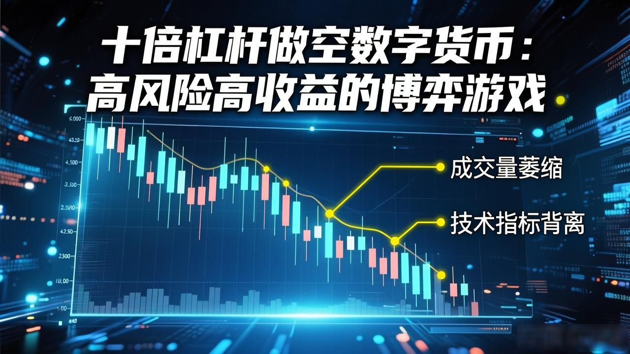 十倍杠杆做空数字货币：高风险高收益的博弈游戏