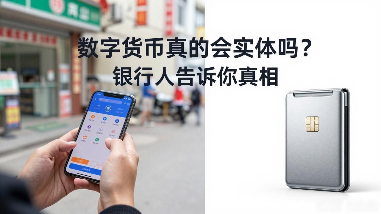 数字货币真的会实体吗？银行人告诉你真相