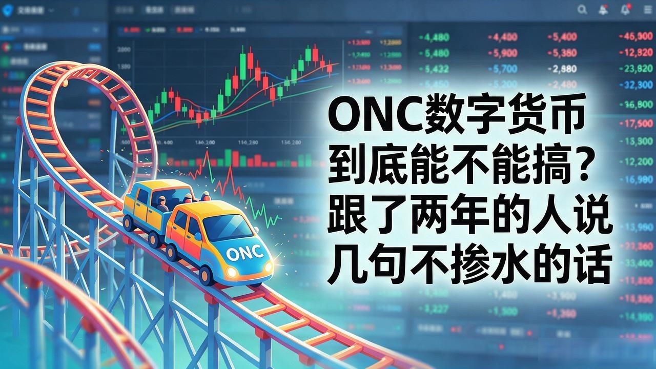 onc数字货币到底能不能搞？跟了两年的人说几句不掺水的话
