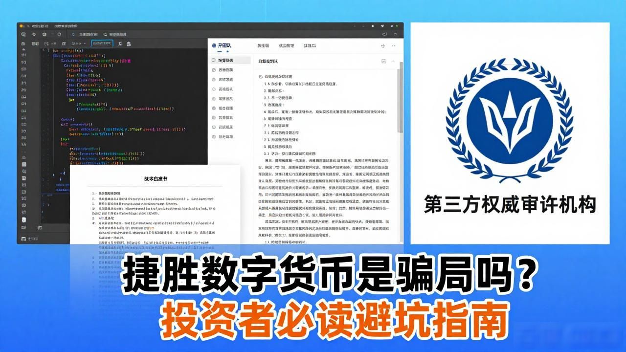 捷胜数字货币是骗局吗？投资者必读避坑指南