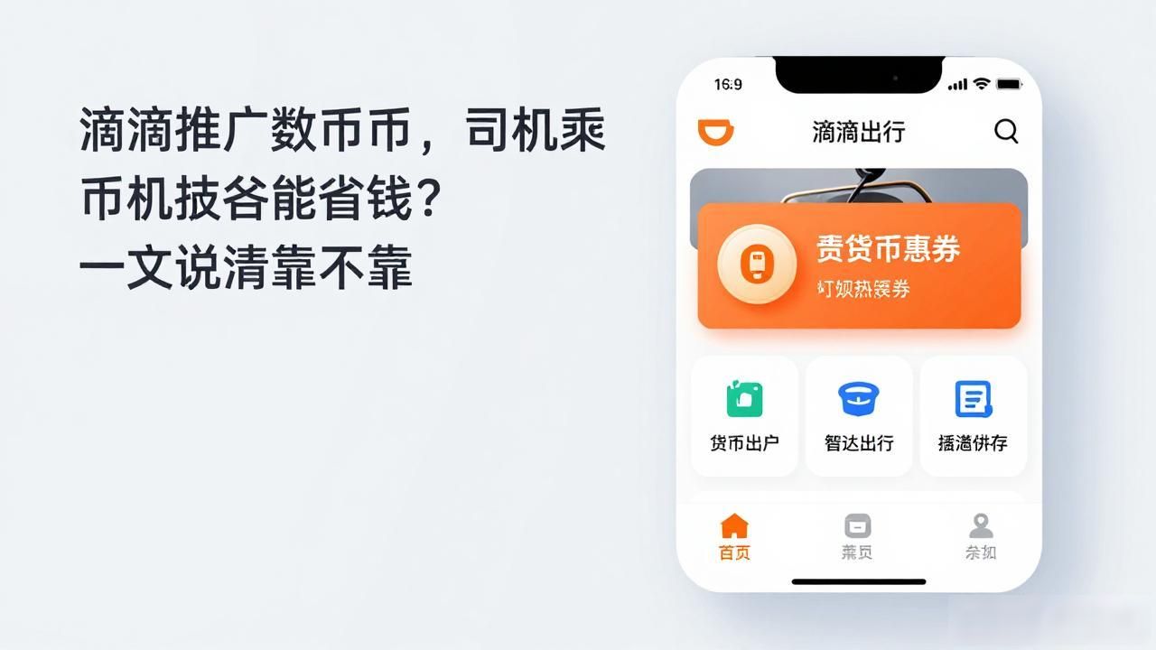 滴滴推广数字货币，司机乘客都能省钱？一文说清靠不靠谱