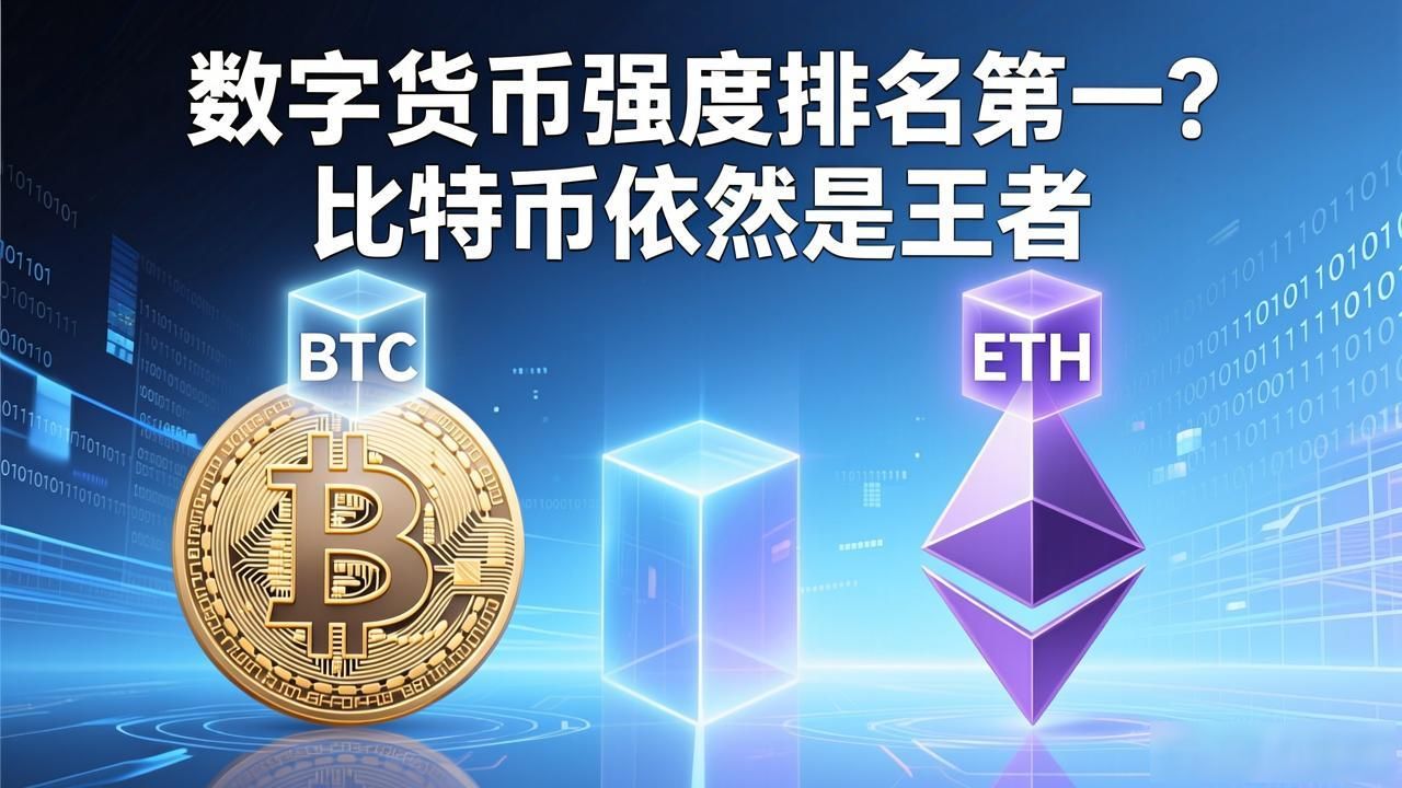 数字货币强度排名第一？比特币依然是王者