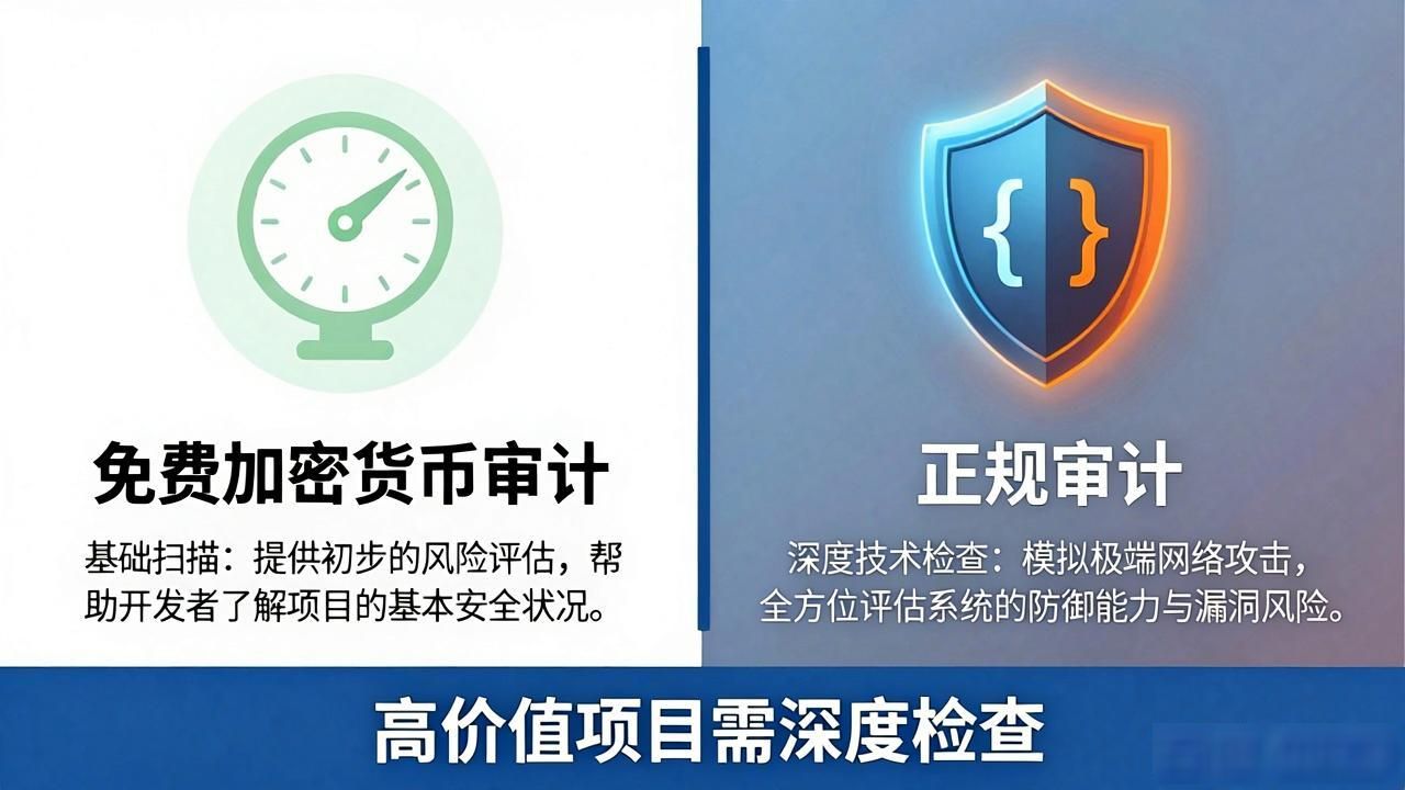 免费加密数字货币审计靠谱吗？别被坑了