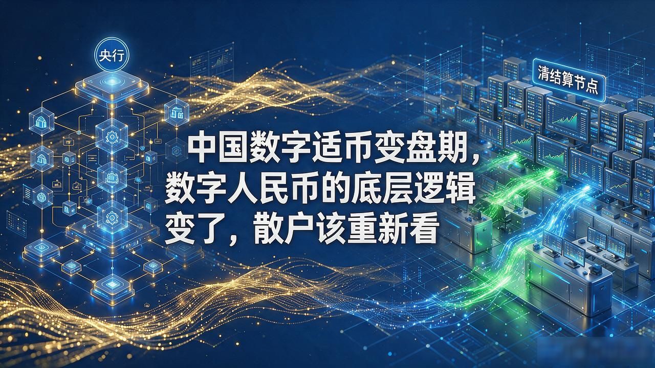 中国数字货币变盘期，数字人民币的底层逻辑变了，散户该重新看