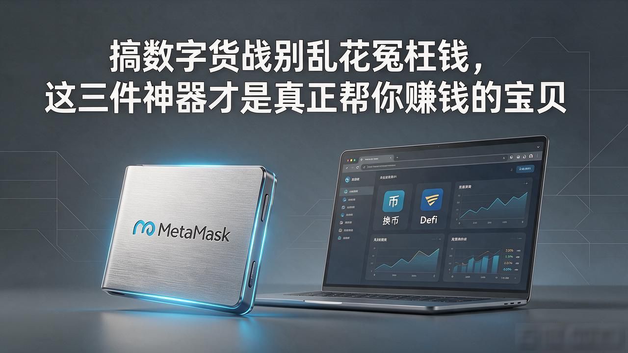 搞数字货币别乱花冤枉钱，这三件神器才是真正帮你赚钱的宝贝