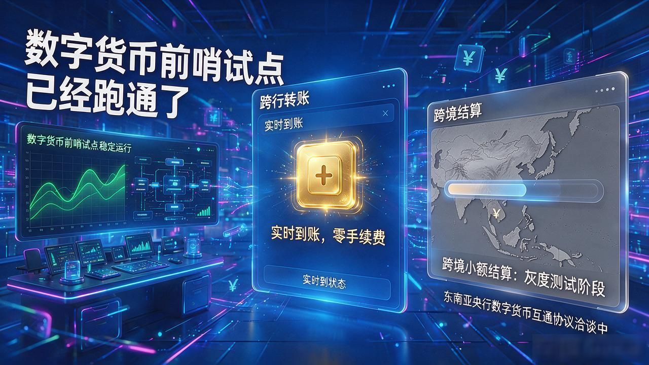 数字货币前哨试点已经跑通了，普通人的钱包什么时候真正用起来