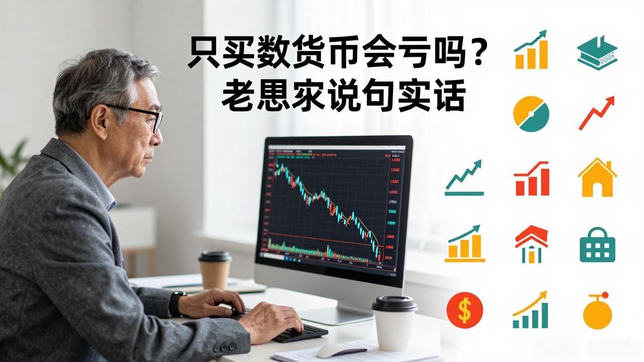只买数字货币会亏吗？老股民说句实话