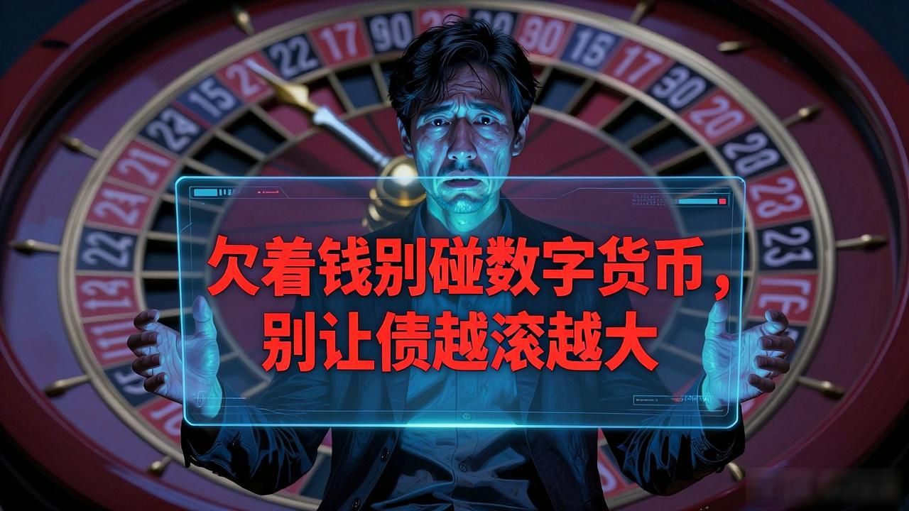 欠着钱别碰数字货币，别让债越滚越大
