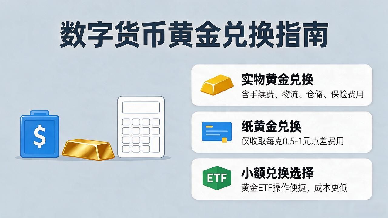 数字货币黄金怎么换？一文说清兑换流程