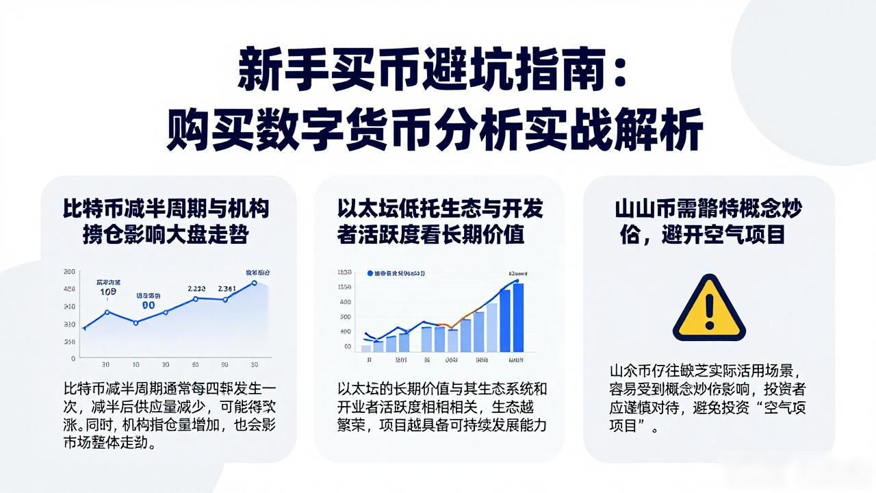 新手买币避坑指南：购买数字货币分析实战解析