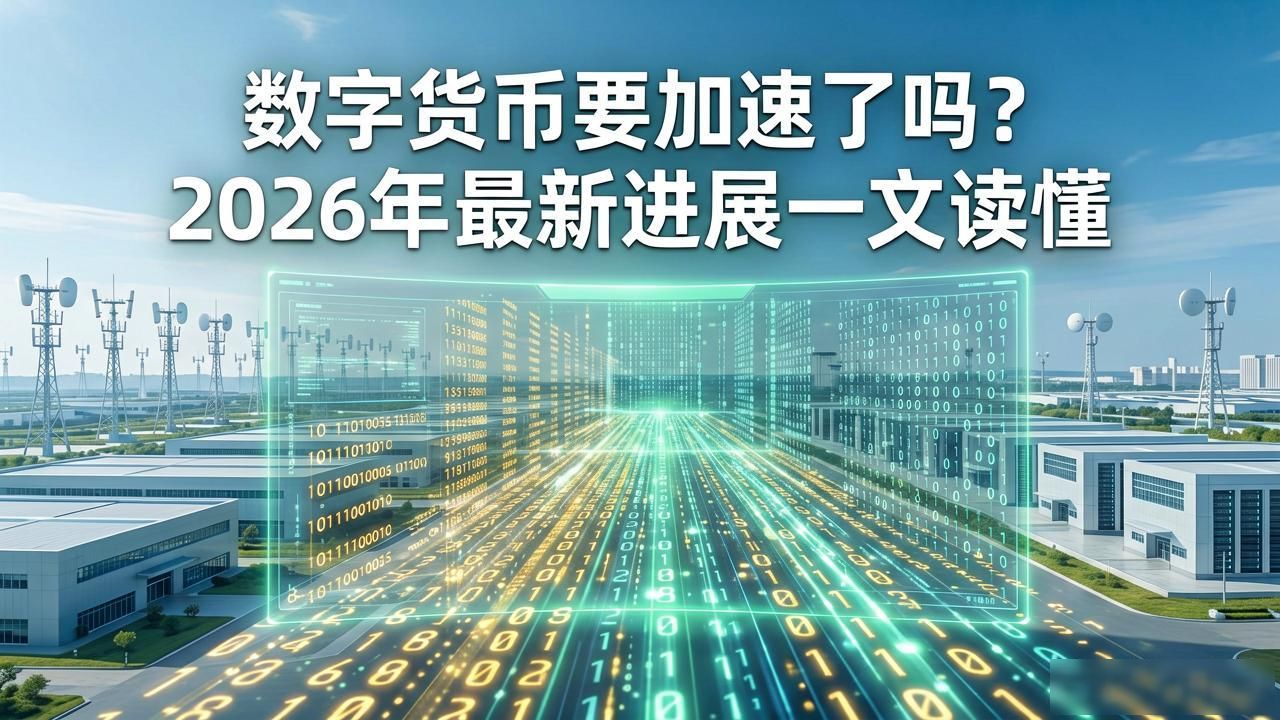 数字货币要加速了吗？2026年最新进展一文读懂
