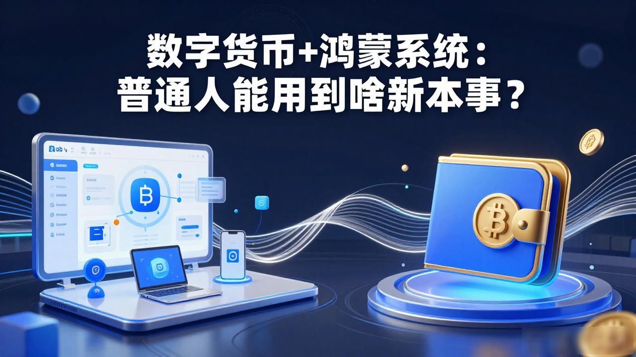 数字货币+鸿蒙系统：普通人能用到啥新本事？