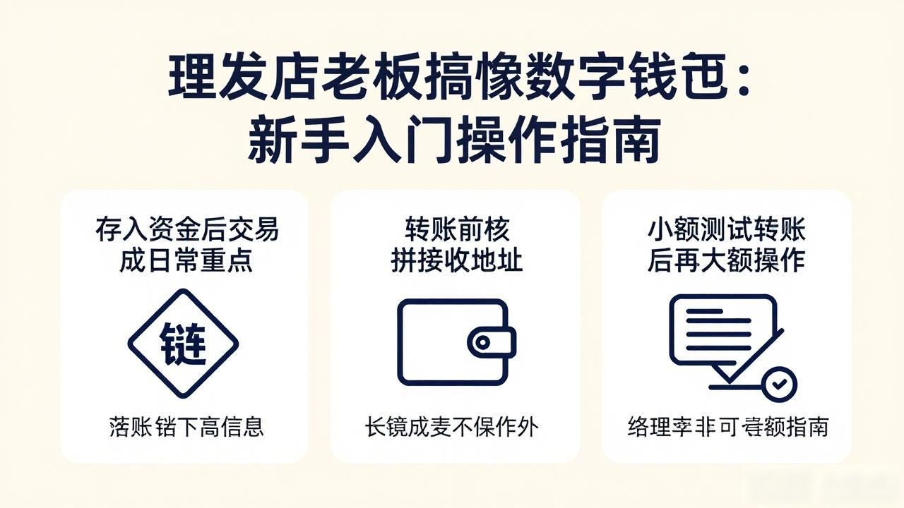 理发店老板搞懂数字钱包：新手入门操作指南