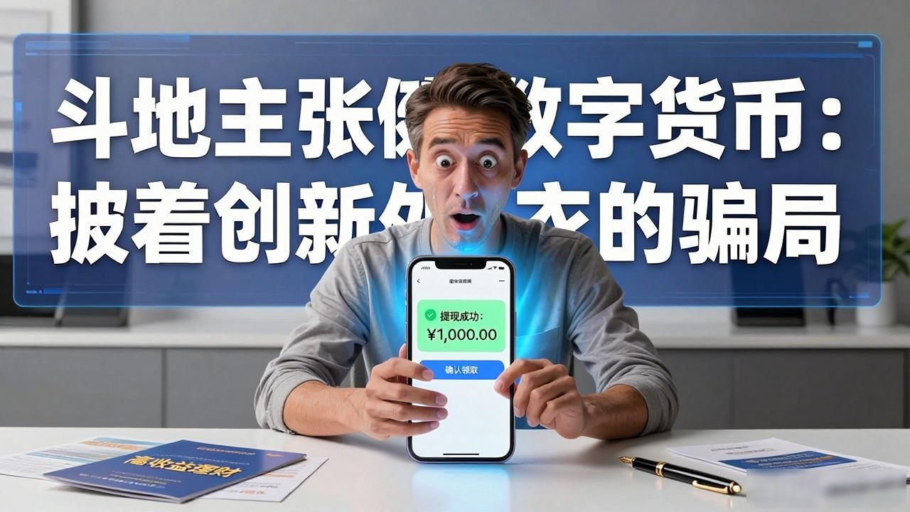 斗地主张健数字货币：披着创新外衣的骗局