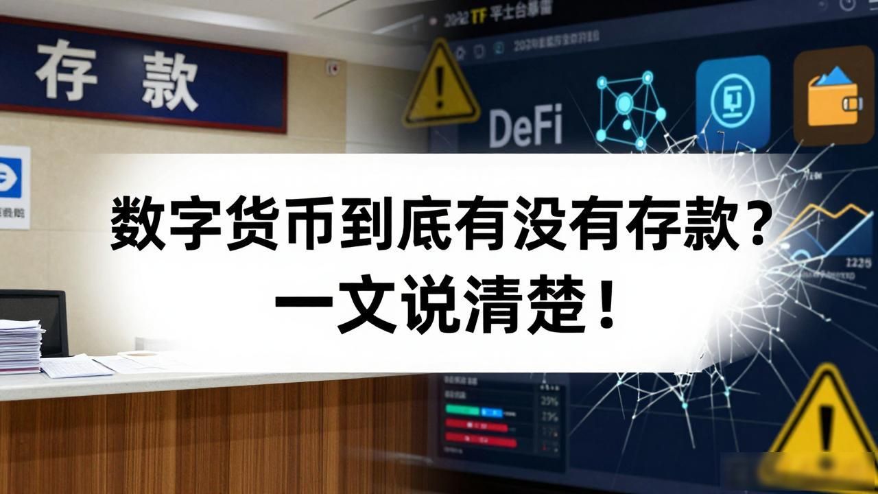 数字货币到底有没有存款？一文说清楚！