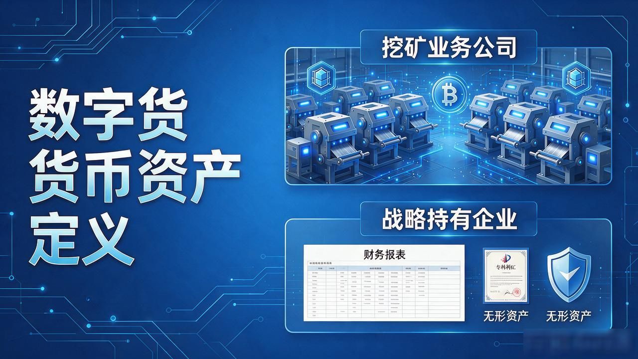 数字货币资产定义：企业怎么认定、怎么入账、怎么披露