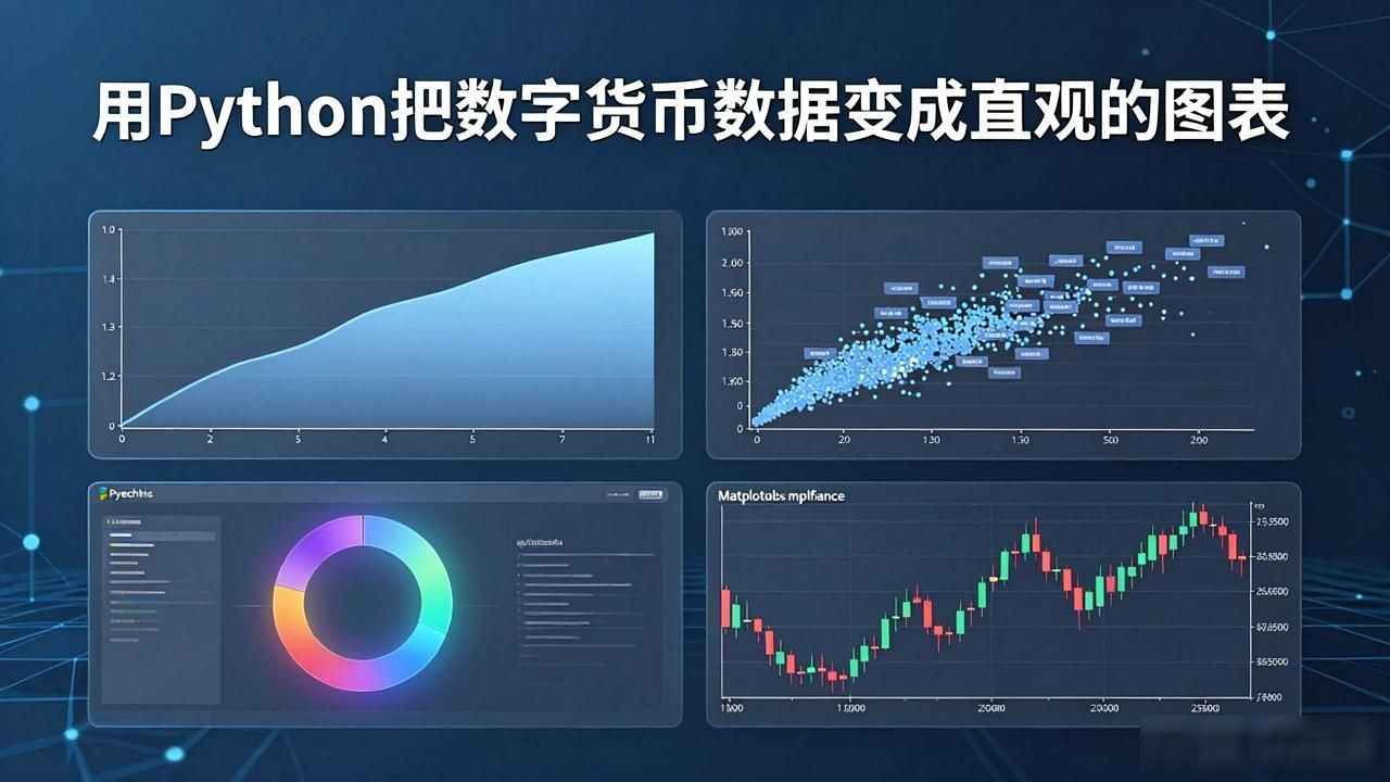 用Python把数字货币数据变成直观的图表