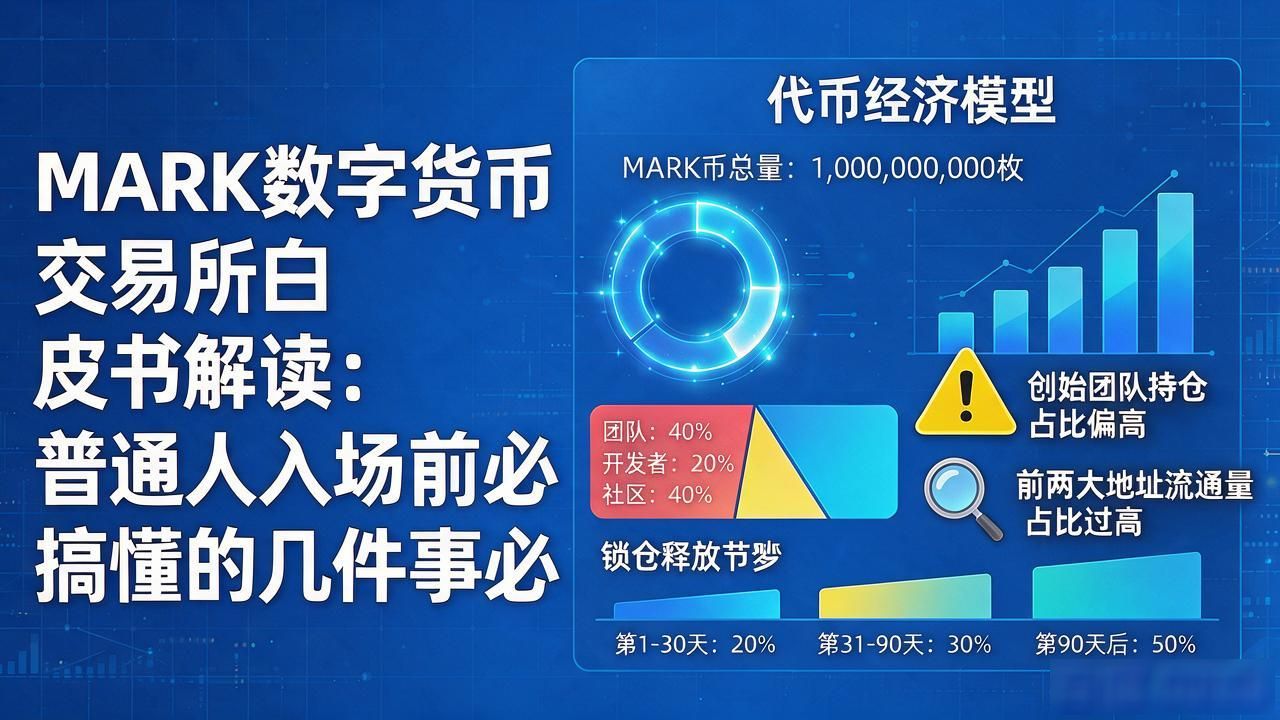 MARK数字货币交易所白皮书解读：普通人入场前必须搞懂的几件事