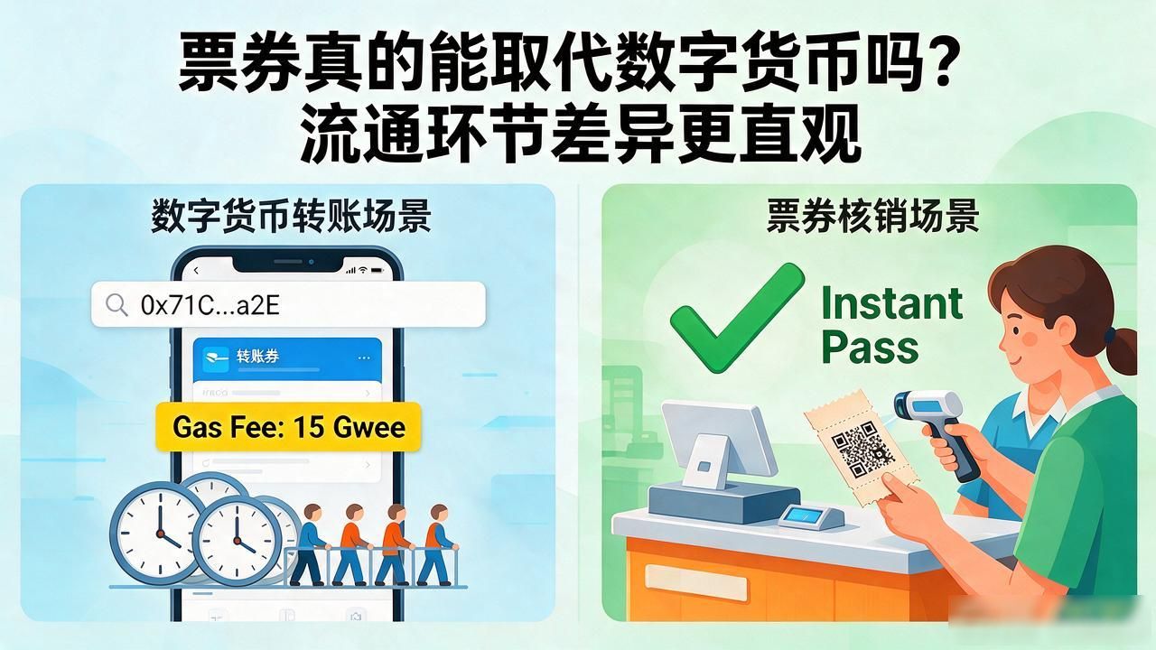 票券真的能取代数字货币吗？从发行、流通到结算，三步把替换路径讲透