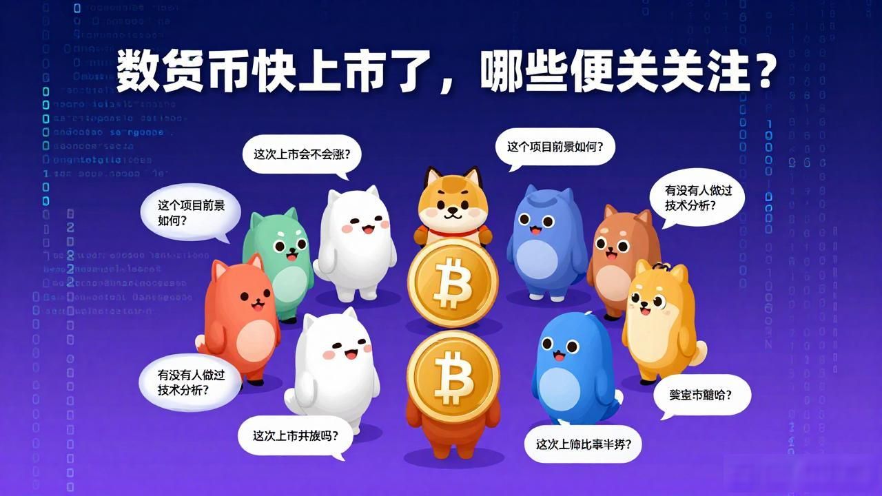 数字货币快上市了，哪些值得关注？