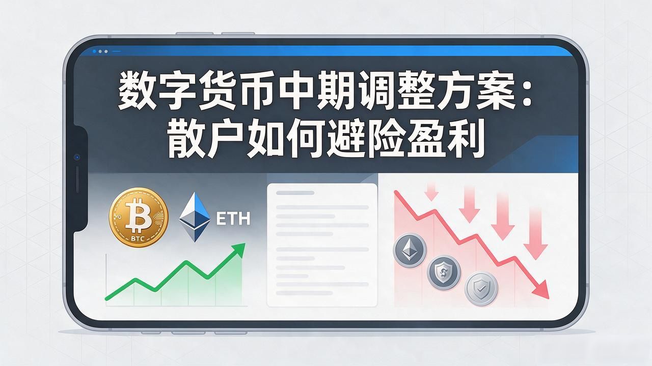 数字货币中期调整方案：散户如何避险盈利