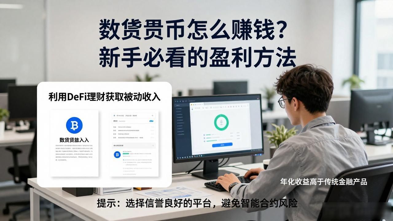 数字货币怎么赚钱？新手必看的盈利方法