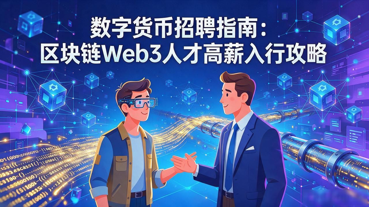 数字货币招聘指南：区块链Web3人才高薪入行攻略