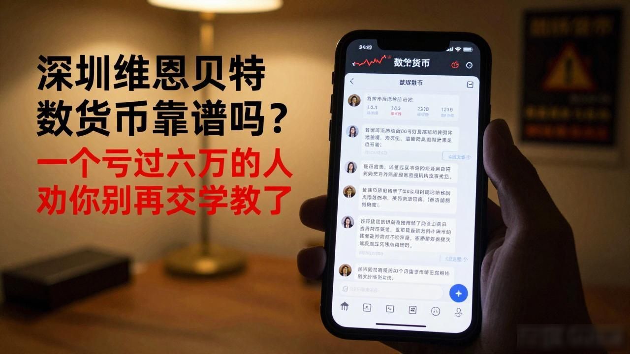 深圳维恩贝特数字货币靠谱吗？一个亏过六万的人劝你别再交学费了