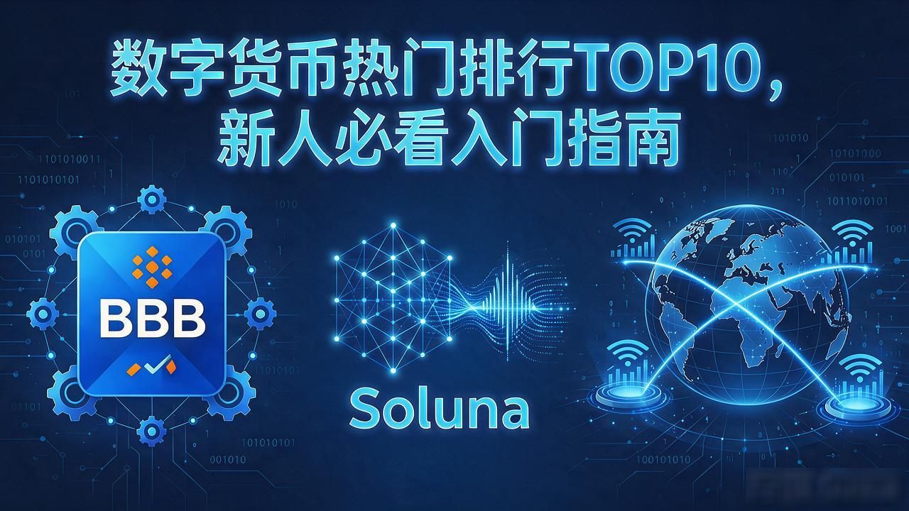 数字货币热门排行TOP10，新人必看入门指南