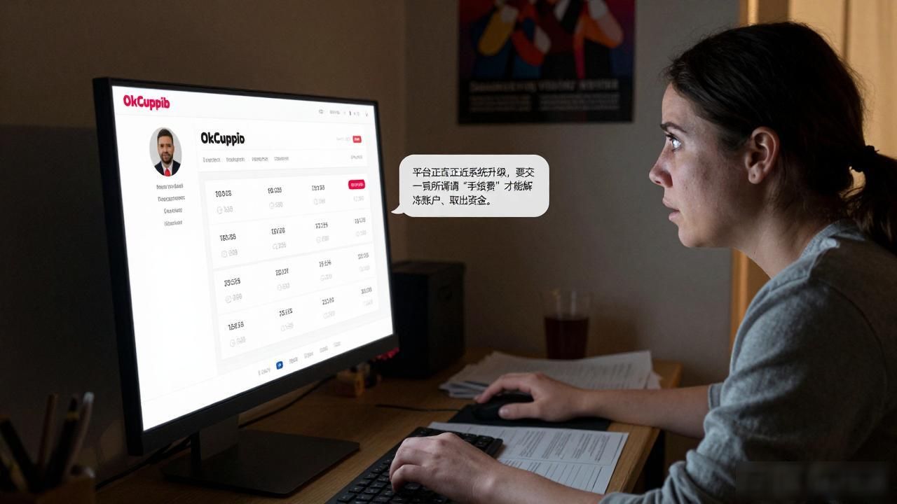 OkCupid交友软件数字货币骗局，我差点血本无归