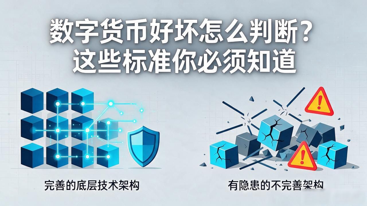 数字货币好坏怎么判断？这些标准你必须知道
