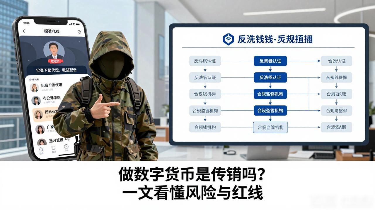 做数字货币是传销吗？一文看懂风险与红线