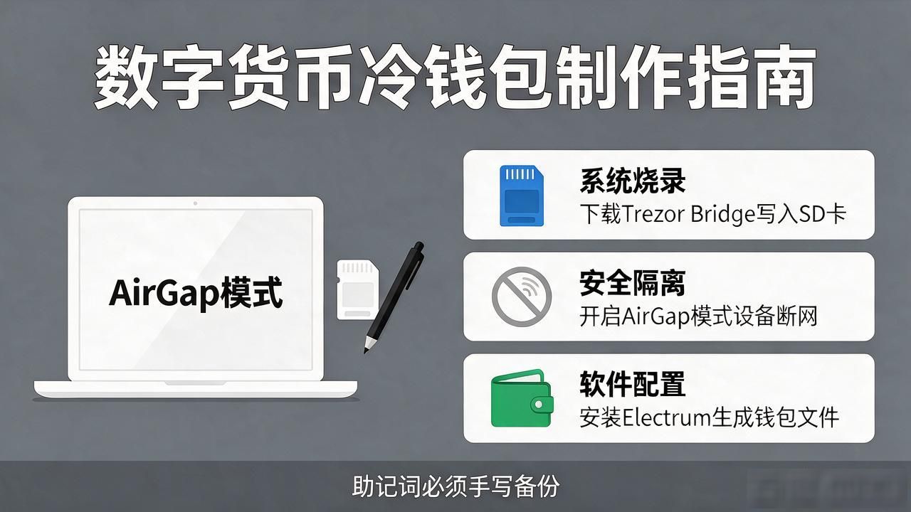 数字货币冷钱包制作完全指南：手把手教你打造专属离线钱包-第1张图片-imToken 官网｜全球领先多链去中心化钱包｜BTC ETH NFT DeFi 管理工具